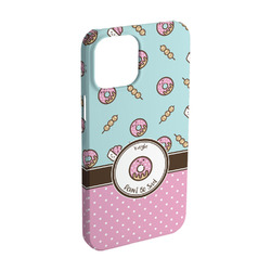 Donuts iPhone Case - Plastic - iPhone 15 Pro (Personalized)