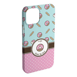 Donuts iPhone Case - Plastic - iPhone 15 Pro Max (Personalized)