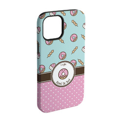 Donuts iPhone Case - Rubber Lined - iPhone 15 Pro (Personalized)