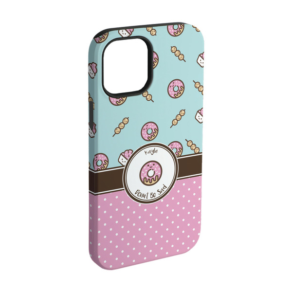 Custom Donuts iPhone Case - Rubber Lined - iPhone 15 (Personalized)