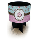 Donuts Black Beach Spiker Drink Holder (Personalized)