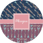 Tribal Arrows Multipurpose Round Labels - 2" (Personalized)