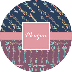 Tribal Arrows Multipurpose Round Labels - 2" (Personalized)