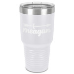 Tribal Arrows 30 oz Stainless Steel Tumbler - White - Single-Sided (Personalized)