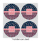 Tribal Arrows 4" Multipurpose Round Labels - Sheet