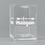 Tribal Arrows Acrylic Pen Holder (Personalized)