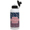 Tribal Arrows Aluminum Water Bottle - White Front