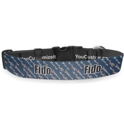 Tribal Arrows Deluxe Dog Collar - Toy (6" to 8.5") (Personalized)