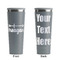 Tribal Arrows Grey RTIC Everyday Tumbler - 28 oz. - Front and Back