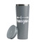 Tribal Arrows Grey RTIC Everyday Tumbler - 28 oz. - Lid Off