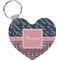 Tribal Arrows Heart Keychain (Personalized)