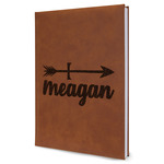 Tribal Arrows Leather Sketchbook - Large - Single Sided (Personalized)