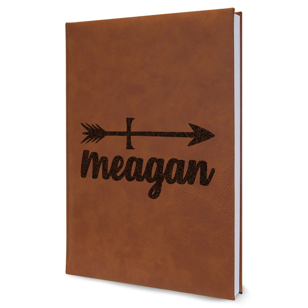 Custom Tribal Arrows Leatherette Journal - Large - Single Sided (Personalized)