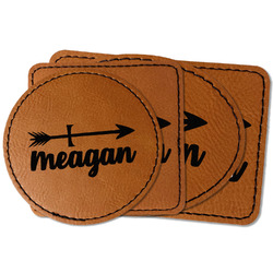 Tribal Arrows Faux Leather Iron On Patch (Personalized)