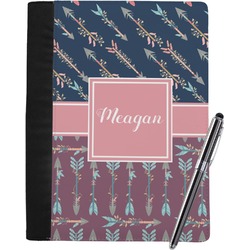 Tribal Arrows Notebook Padfolio - Large w/ Name or Text