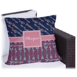 Tribal Arrows Outdoor Pillow - 18" (Personalized)