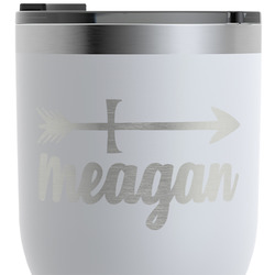 Tribal Arrows RTIC Tumbler - White - Engraved Front & Back (Personalized)