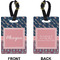 Tribal Arrows Rectangle Luggage Tag (Front + Back)