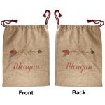 Tribal Arrows Santa Sack - Front & Back (Personalized)