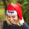 Tribal Arrows Santa Hat - Lifestyle 2 (Emily)