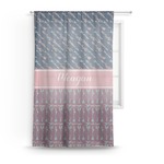 Tribal Arrows Sheer Curtain (Personalized)