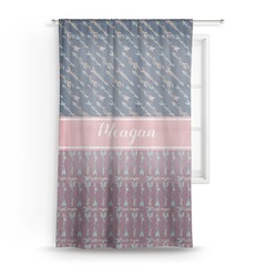 Tribal Arrows Sheer Curtain (Personalized)