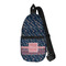 Tribal Arrows Sling Bag - Front View