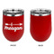 Tribal Arrows Stainless Wine Tumblers - Red - Single Sided - Approval