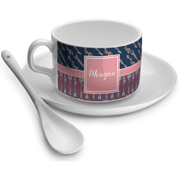 Custom Tribal Arrows Tea Cup (Personalized)