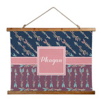 Tribal Arrows Wall Hanging Tapestry - Wide (Personalized)