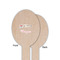 Tribal Arrows Wooden Food Pick - Oval - Single Sided - Front & Back