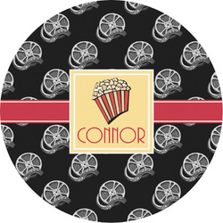 Movie Theater Multipurpose Round Labels - Custom Sized (Personalized)