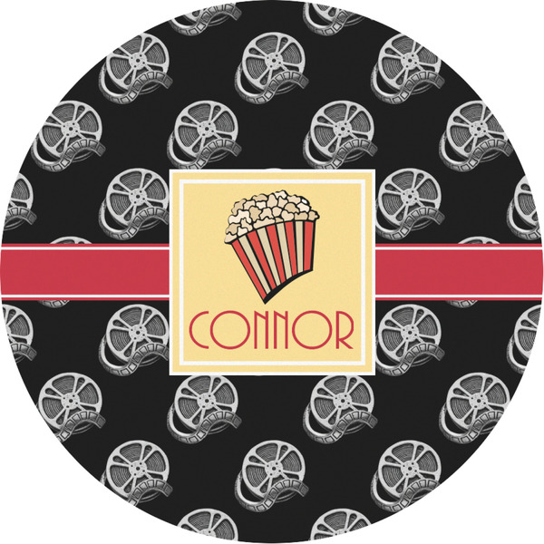 Custom Movie Theater Multipurpose Round Labels - Custom Sized (Personalized)