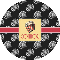 Movie Theater Multipurpose Round Labels - 4" (Personalized)