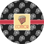 Movie Theater Multipurpose Round Labels - 5" (Personalized)