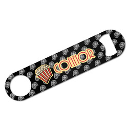 Movie Theater Bar Bottle Opener - White w/ Name or Text