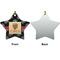 Movie Theater Ceramic Flat Ornament - Star Front & Back (APPROVAL)