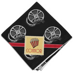 Movie Theater Cloth Dinner Napkin - Single w/ Name or Text