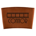 Movie Theater Leatherette Cup Sleeve (Personalized)