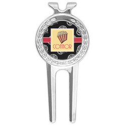 Movie Theater Golf Divot Tool & Ball Marker (Personalized)