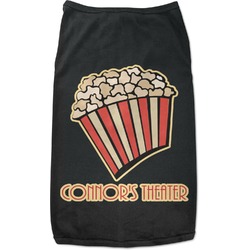 Movie Theater Black Pet Shirt - 2XL (Personalized)