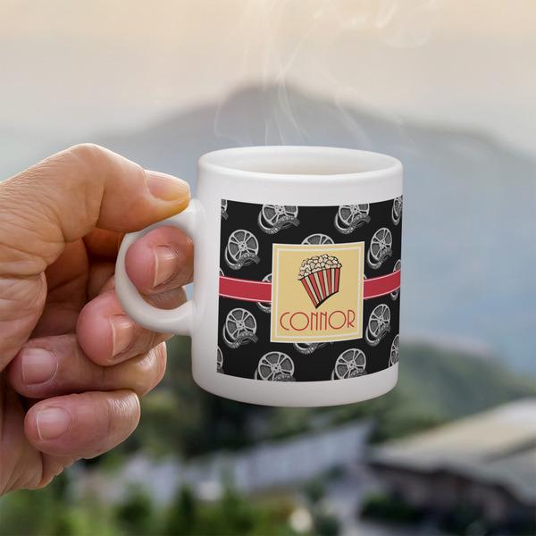 Custom Movie Theater Single Shot Espresso Cup - Single (Personalized)