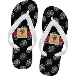 Movie Theater Flip Flops - Small w/ Name or Text