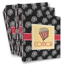 Movie Theater 3 Ring Binder - Full Wrap (Personalized)