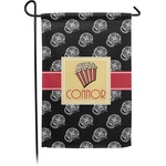 Movie Theater Small Garden Flag - Double Sided w/ Name or Text