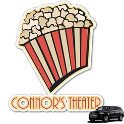 Movie Theater Graphic Car Decal (Personalized)