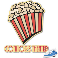 Movie Theater Graphic Iron On Transfer - Up to 4.5"x4.5" (Personalized)