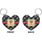 Movie Theater Heart Keychain (Front + Back)