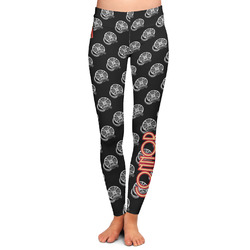 Movie Theater Ladies Leggings - Extra Small (Personalized)