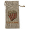 Movie Theater Large Burlap Gift Bags - Front